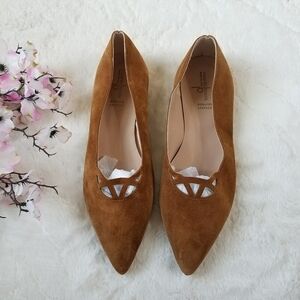 Riccardo Boccia Clodette Pointed Suede Flats